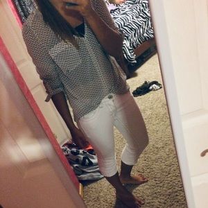 Candie’s Large Pattern Blouse.